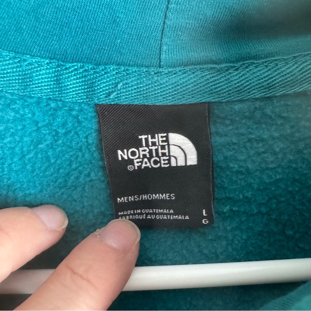 Men's The North Face Half Dome Hoodie Digital Steel/TNF White sz Large - Picture 3 of 5